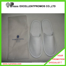 2015 Promotion High Quality OEM Logo Plush Disposable Slipper (EP-S82949)